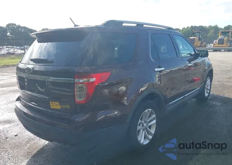 2012 Ford Explorer Xlt z USA, uszkodzony, nr VIN 1FMHK7D83CGA10423